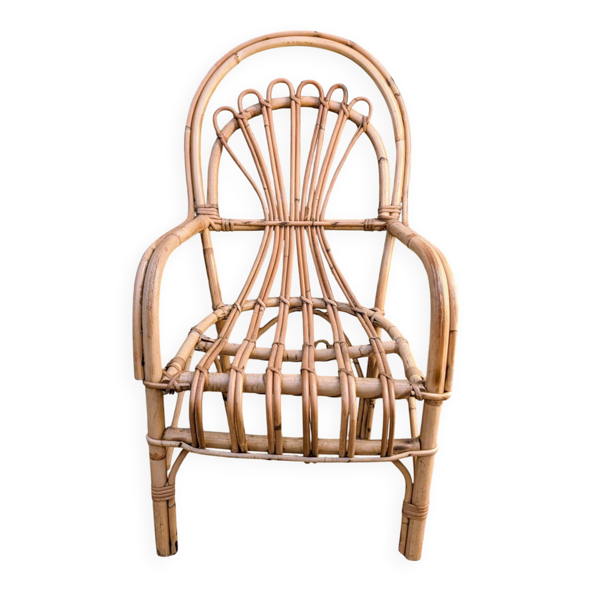 CHILDREN'S CHAIR IN RATTAN