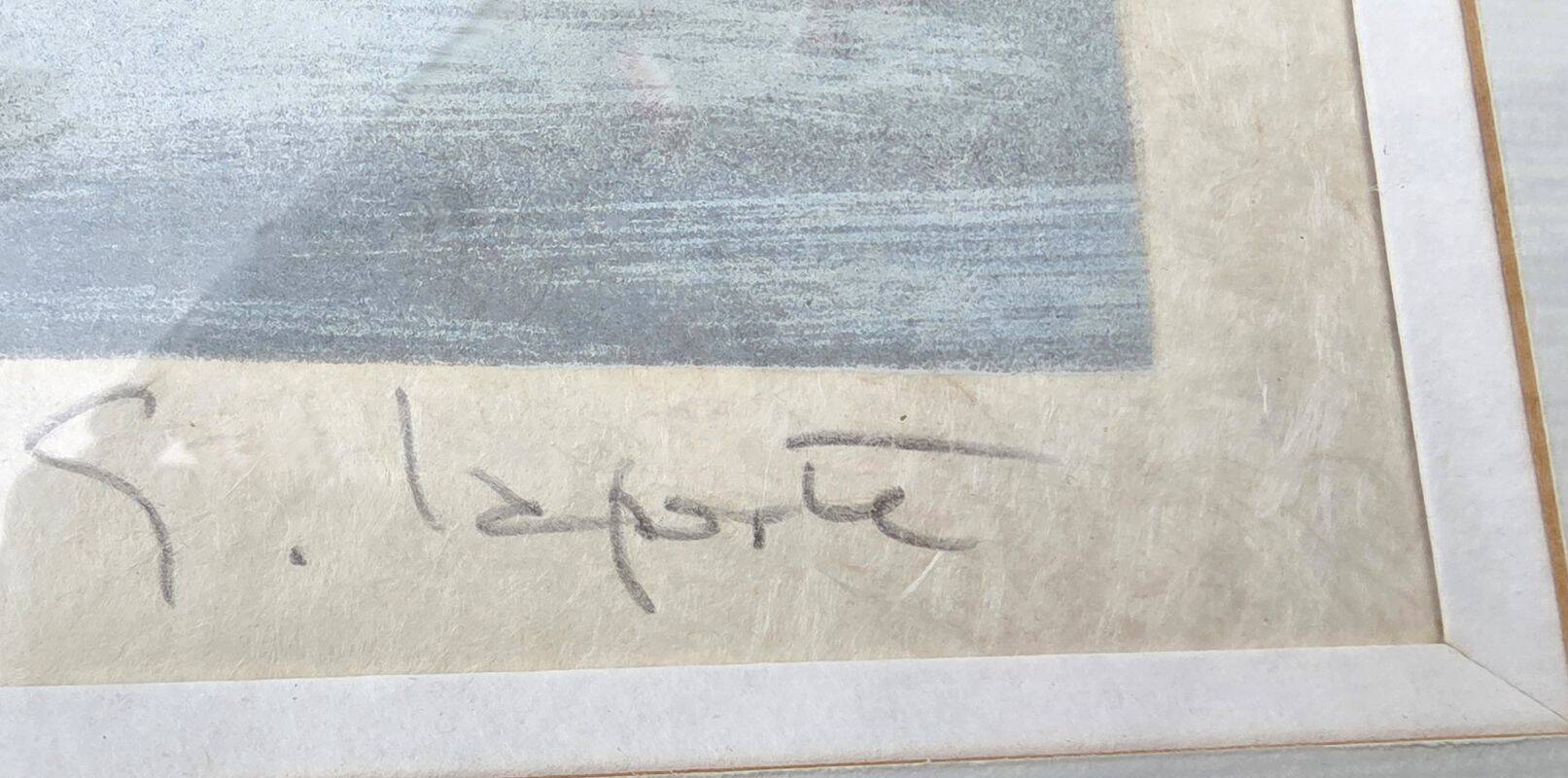 Georges LAPORTE Original Colour Lithograph Signed and Numbered 74/150