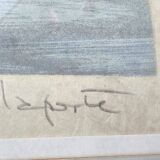 Georges LAPORTE Original Colour Lithograph Signed and Numbered 74/150