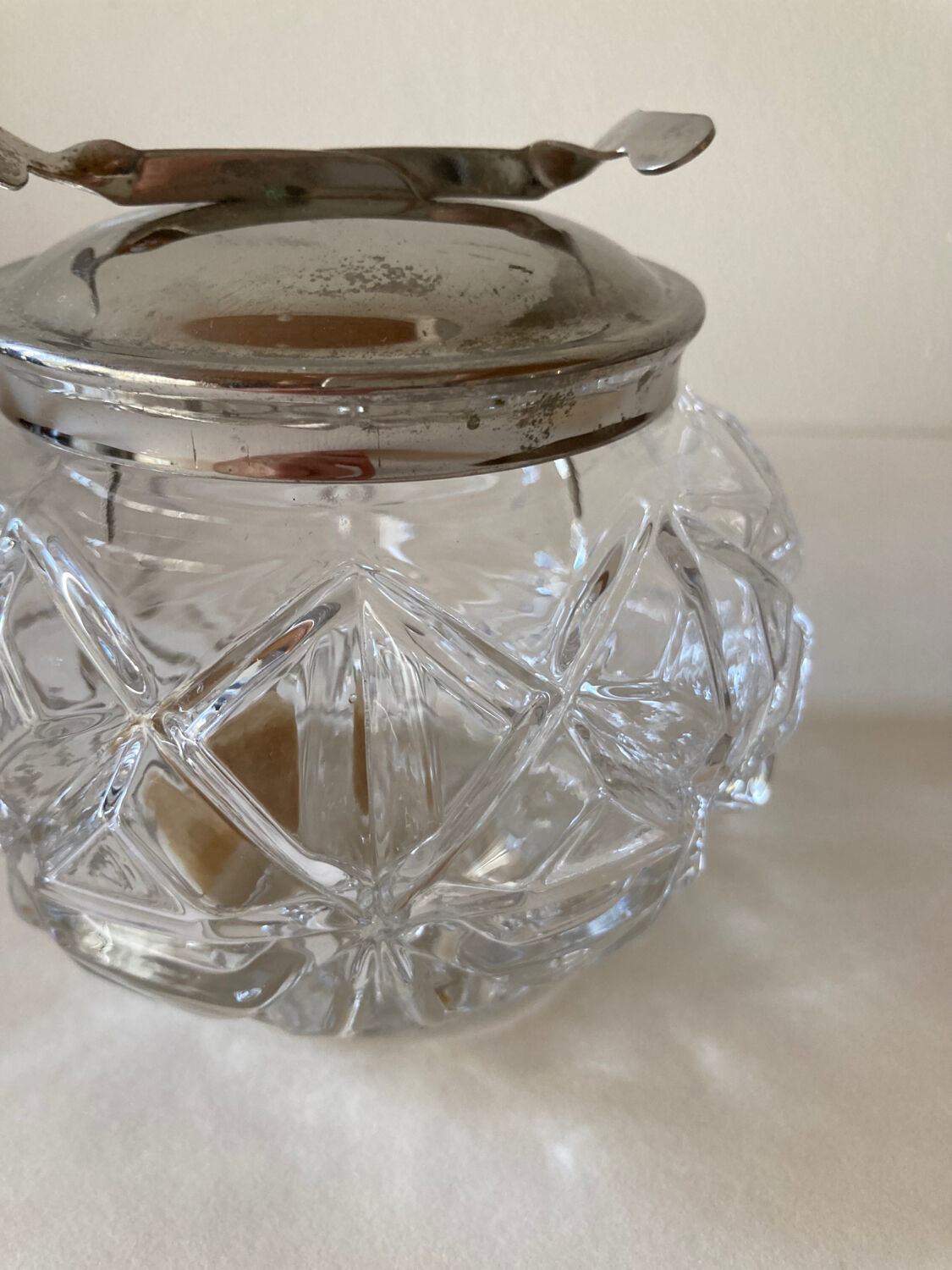 Vintage clip candy box