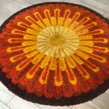 Round carpet desso vintage Annees 70
