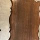 Art nouveau mahogany table with cut-out top