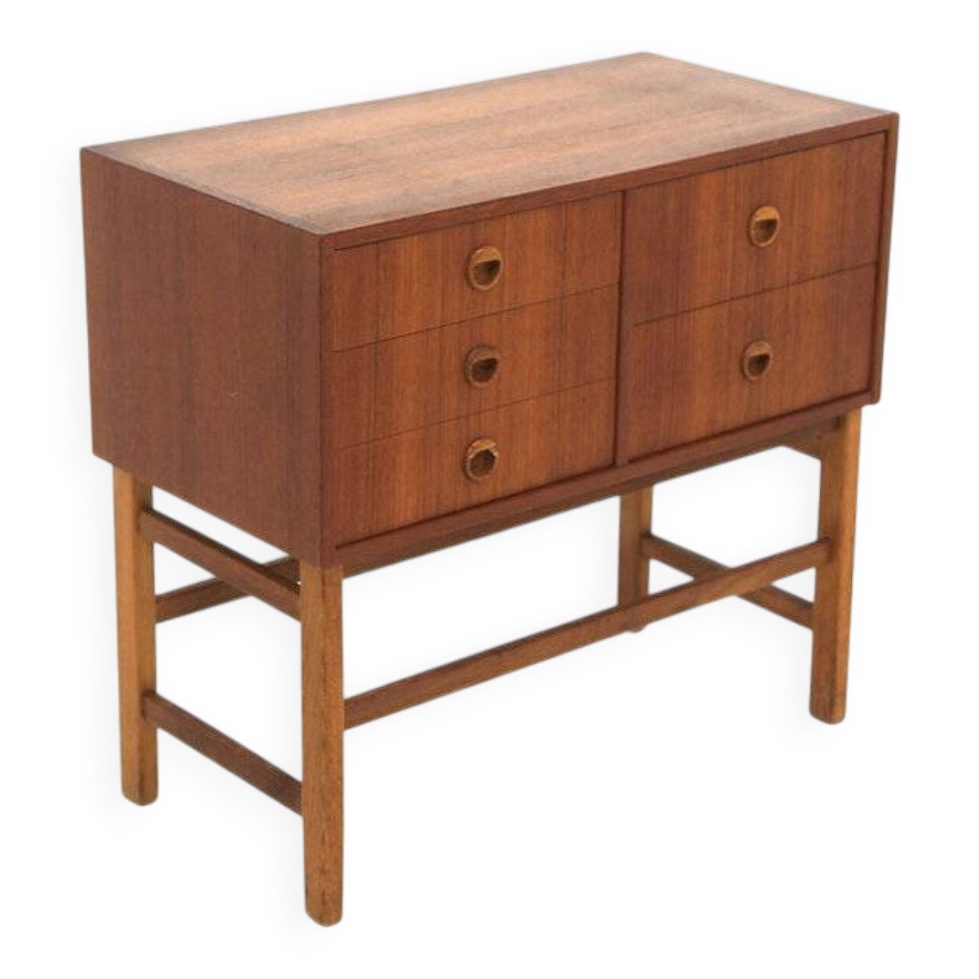 Scandinavian teak chest of drawers, Sweden, 1960