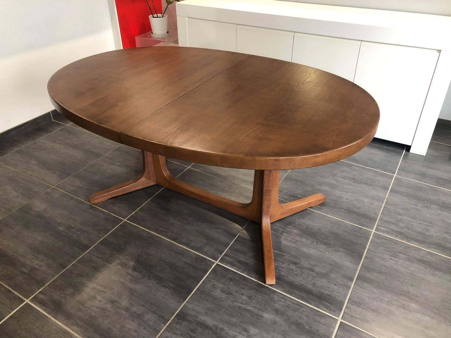 Vintage Baumann extendable table 1970s