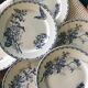 Set de 6 assiettes Sarreguemines Terre de Fer Modèle Carmen
