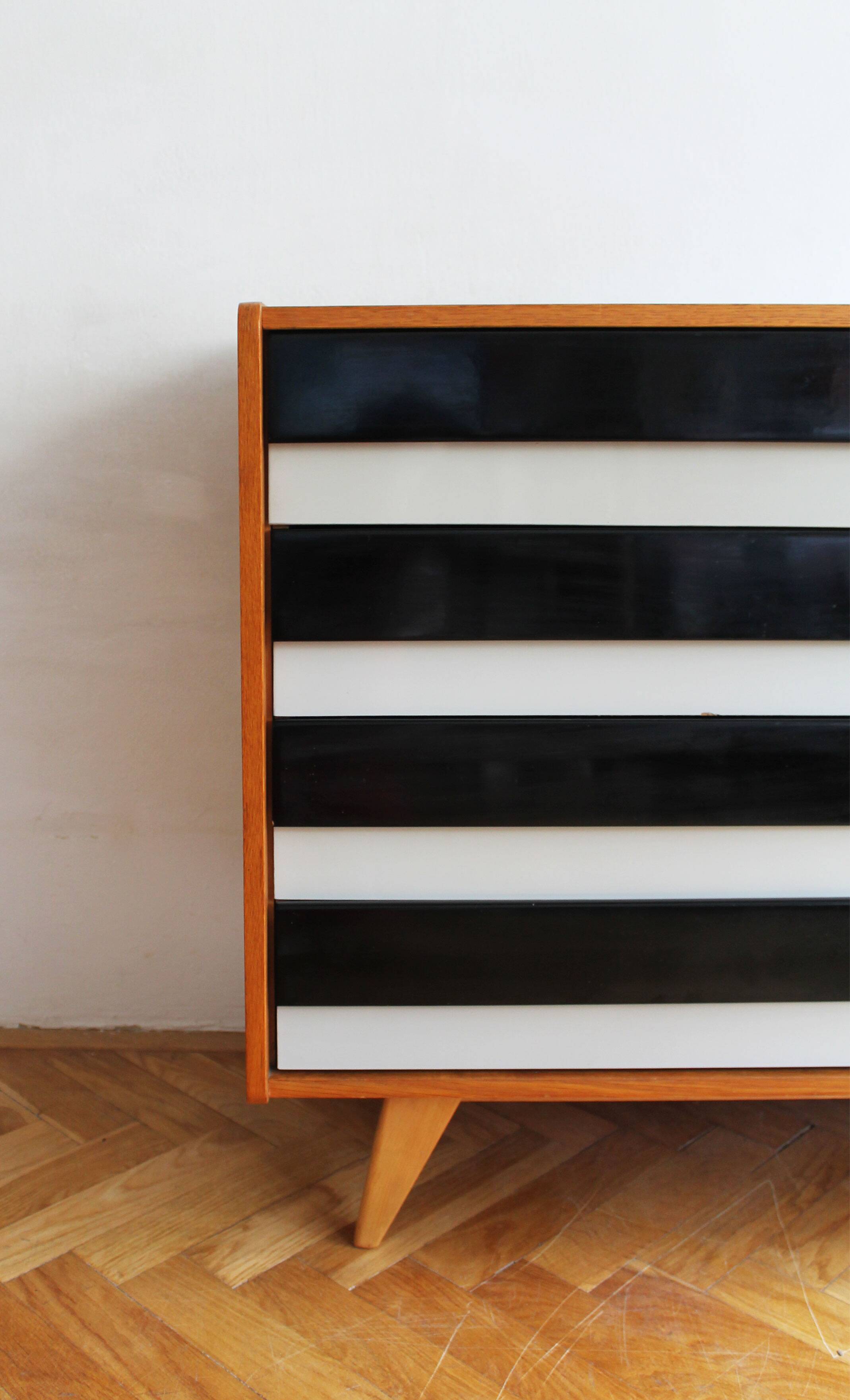 Original 1960s U-458 Sideboard by Jiří Jiroutek, Czechoslovakia