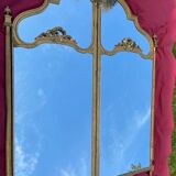 Mirror screen gilded wood Louis XVI style 117x156cm