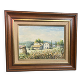 Lucien Soubeyras – The Hamlet – Knife Oil – Landscape of Provence