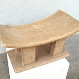 Antique wooden stool Ashanti African art from Ghana