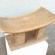 Antique wooden stool Ashanti African art from Ghana