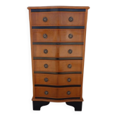 Semainier de style louis XVI en bois et placage merisier