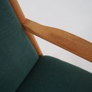 Beech armchair, Danish design, 1970s, designer: Erik Ole Jørgensen, manufacture: Tarm Stole & Møbelf