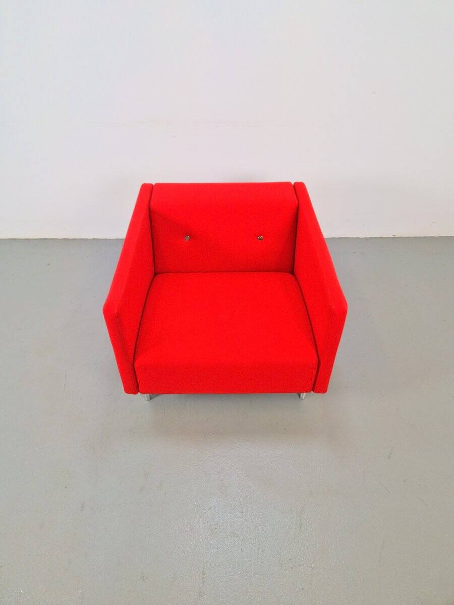 Dutch Modern Red Bottoni Armchair by Marcel Wanders for Moooi, 2010s