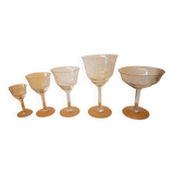 Service of crystal glasses 59 pieces Villeroy and Boch