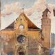 Aquarelle la madeleine à genève