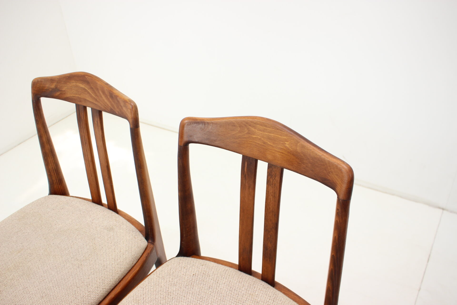 Set of Four Dining Chairs by Drevotvar, Czechoslovakia, 1970