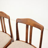 Set of Four Dining Chairs by Drevotvar, Czechoslovakia, 1970