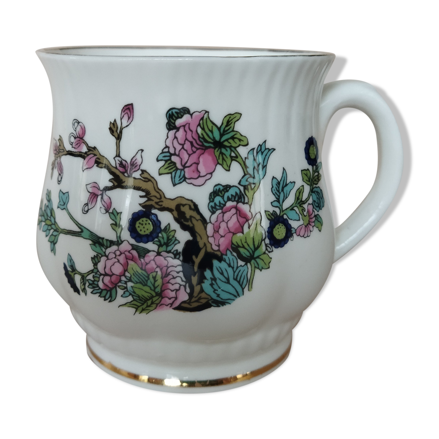 Ashley "Indian Tree" English porcelain mug