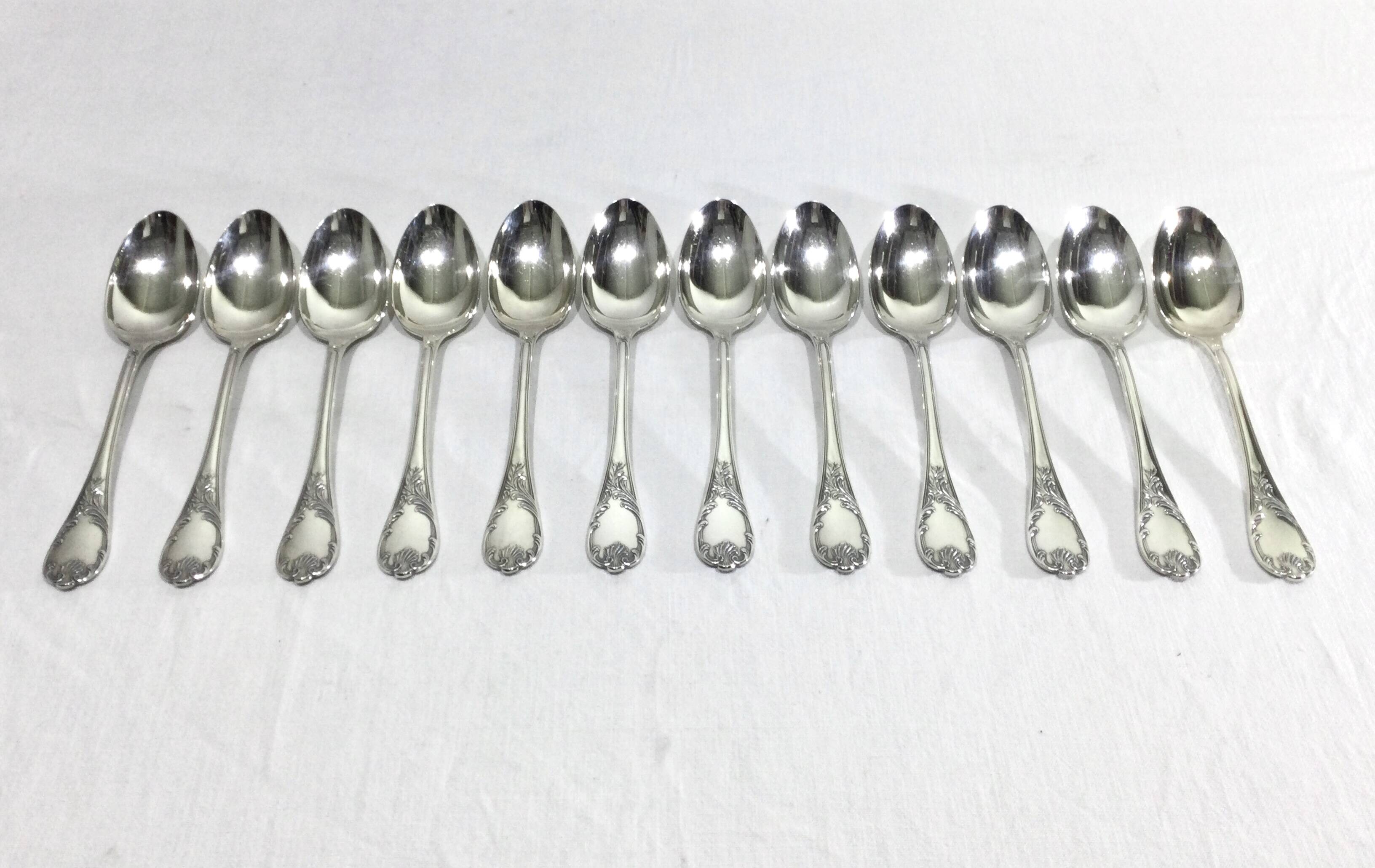 Christofle – 49-piece cutlery set Marly model