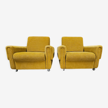 Pair of club chairs 1970