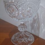 Large Bohemian Crystal Cup