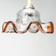 Suspension en verre, vintage, 1960