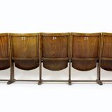 Banc de Cinéma Cinq Places de TON, 1960s