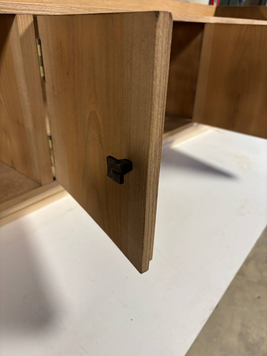 Vintage hanging shelf