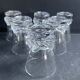 6 Daum Sorcy signed wine glasses