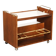 Vintage kitchen sideboard in laminate and walnut veneer, 1970s design.