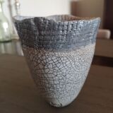 Cache-pot en céramique japonaise Raku