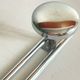 Vintage chrome metal coat stand