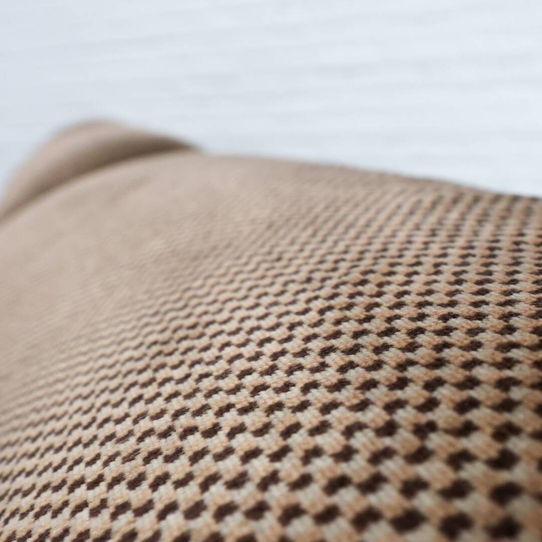 Italian Mimo Padova Lounge Chair Chenille 1970s