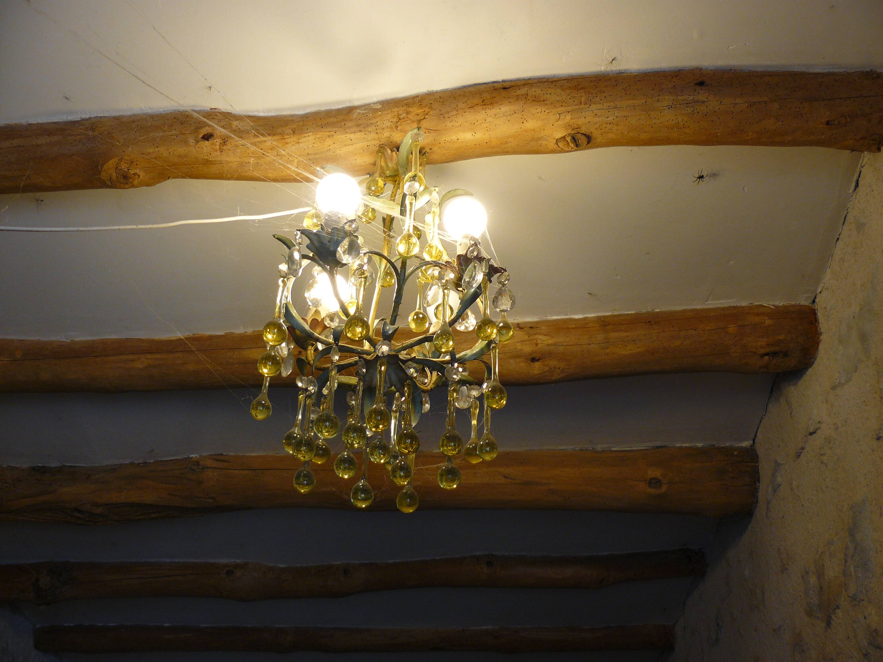 Small Murano drops chandelier