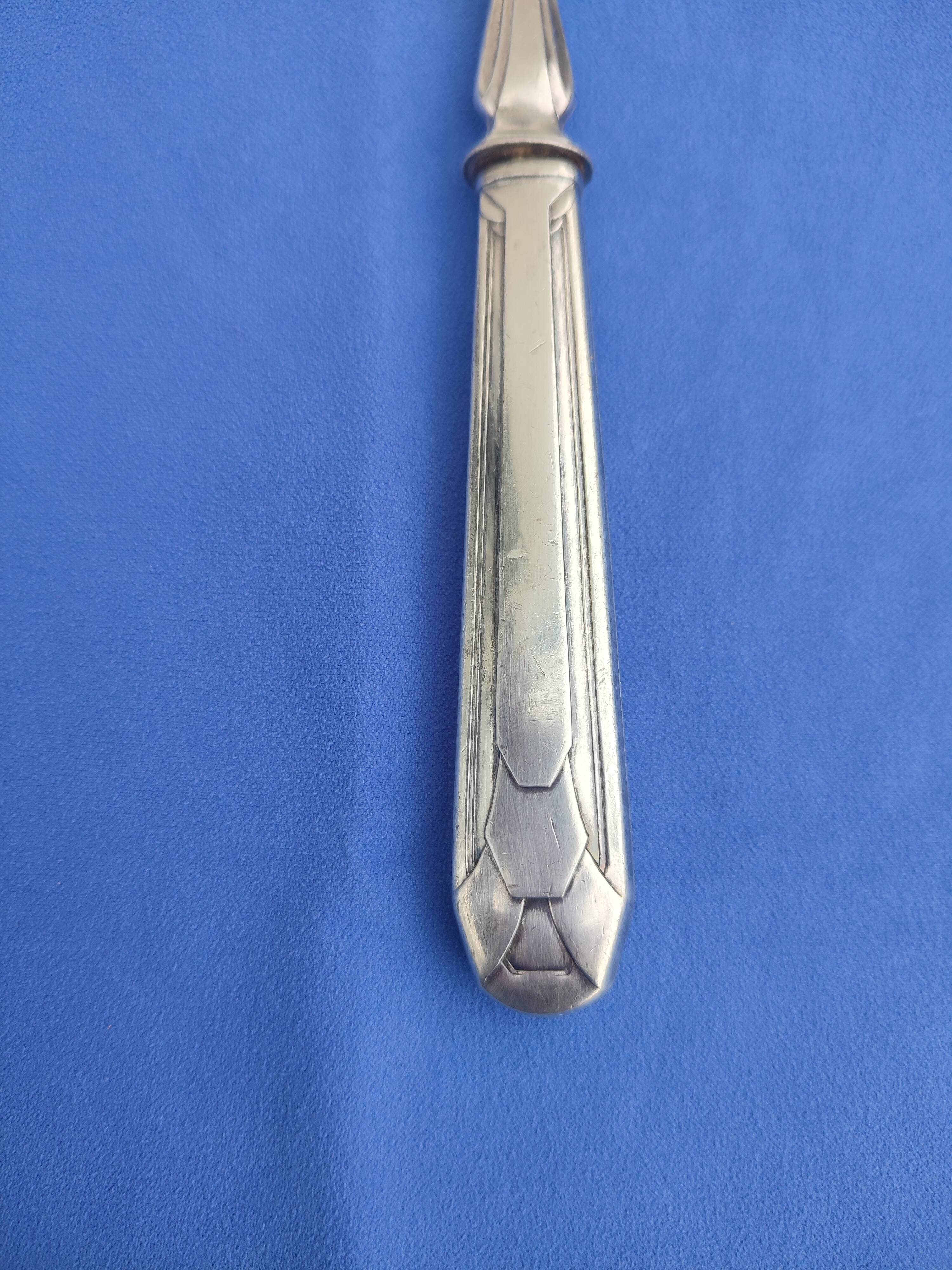 Louche Cuillère à sauce Art déco 1940