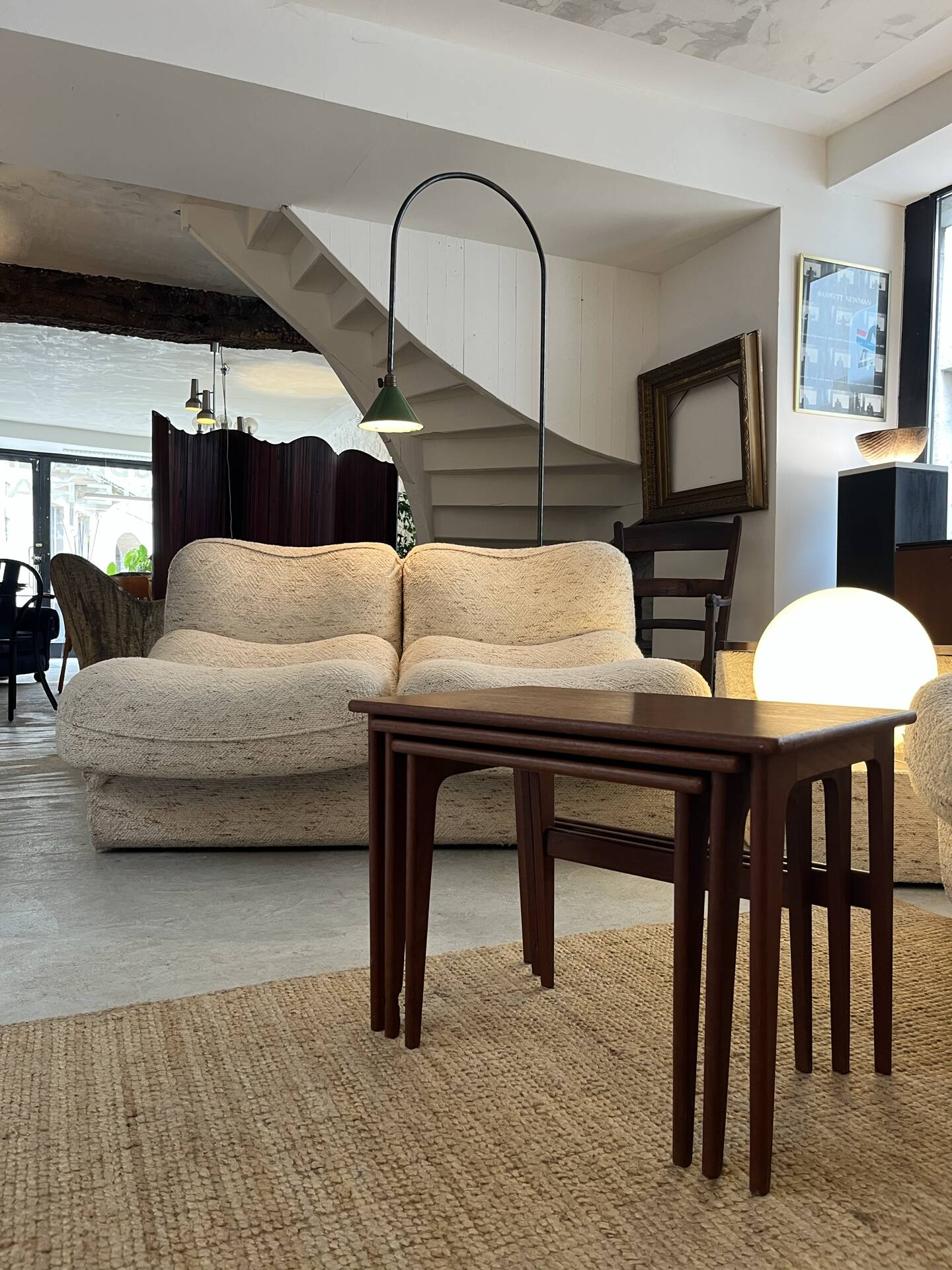 Scandinavian nesting tables