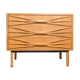 Oak and rattan Dresser