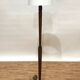 Art Deco floor lamp in solid wood