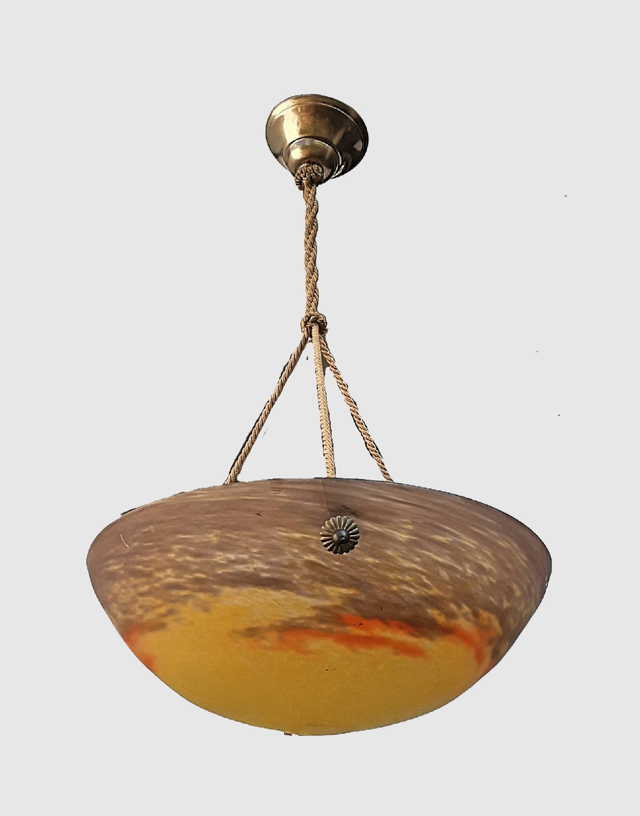 G.V. CROISMARE suspension Art Deco