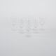 Set of crystal glasses, Danish design, 1970s, manufactured in Denmark
