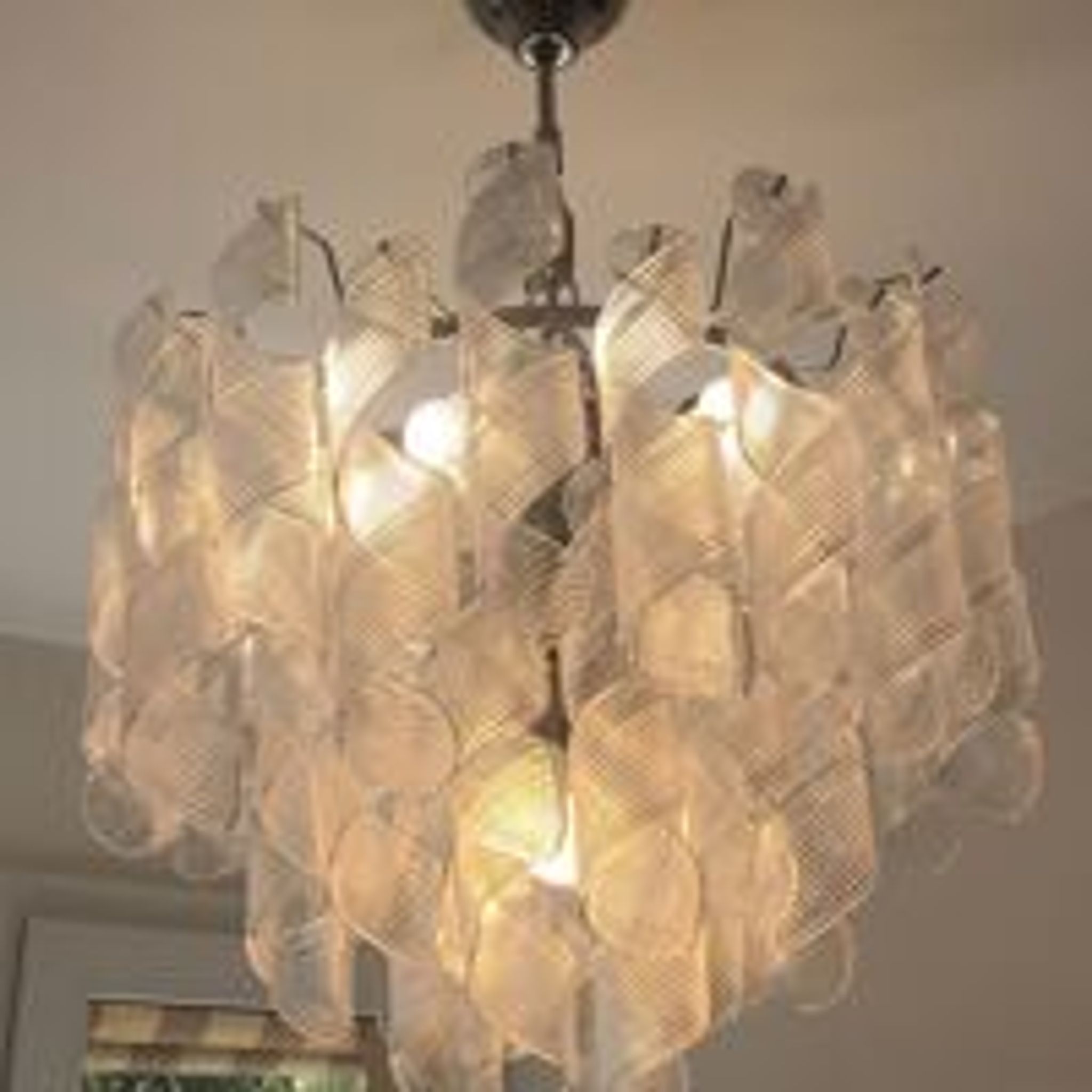Murano glass chandelier
