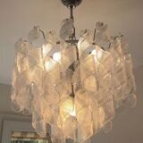 Lustre en verre de Murano