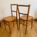 Pair of bistro chairs