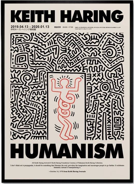 Illustration Keith haring