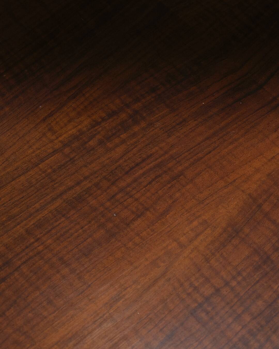 Scandinavian Dark Wood Coffee Table, 1960s