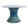 Table bamboo Mc Guire blue lazure