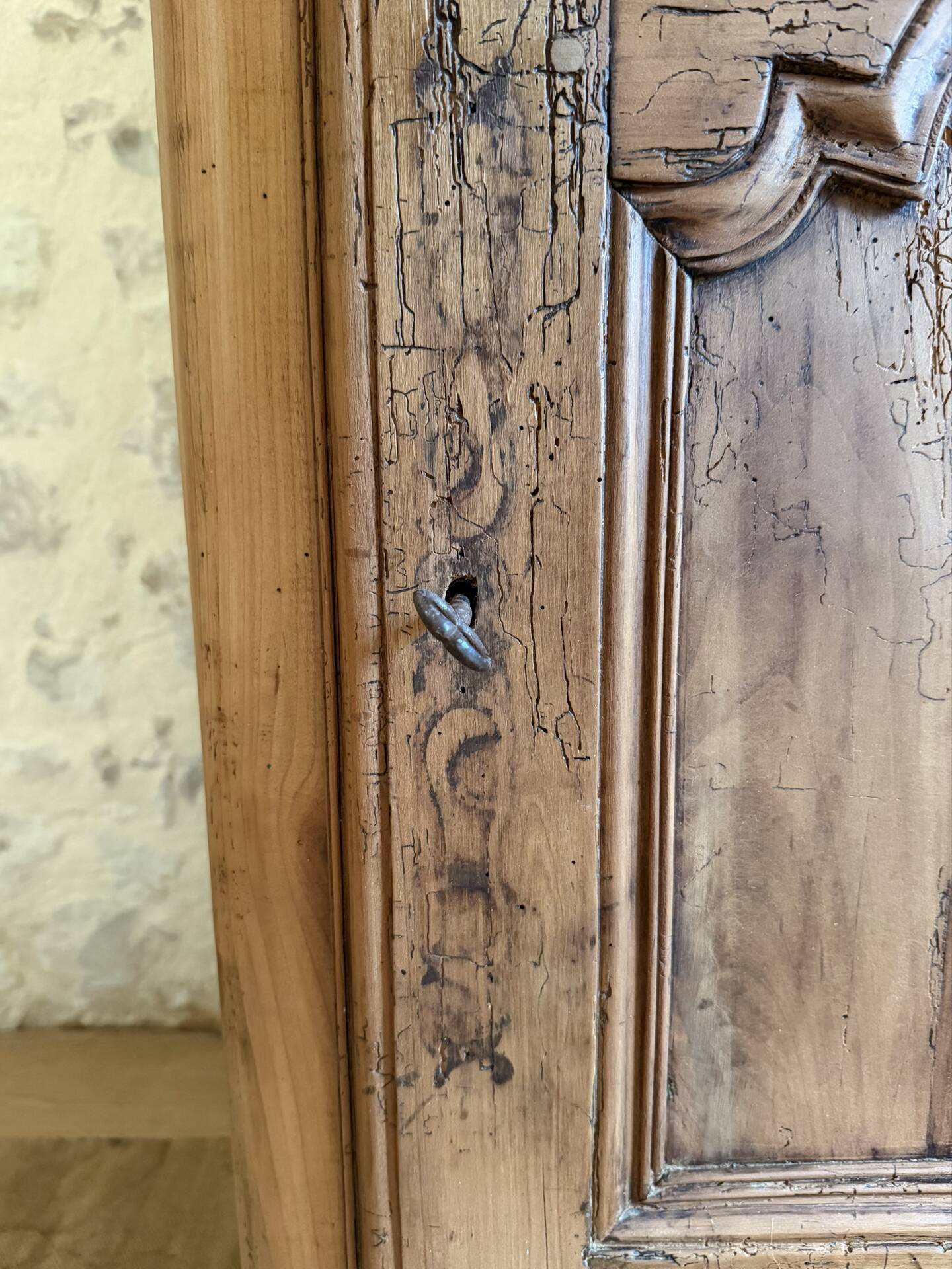 Confiturier, small renovated sideboard