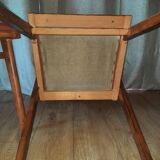 Paire de fauteuils de bridge année 50