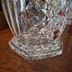 Large vintage Lorraine crystal champagne bucket