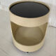 Opal, wheeled side table
